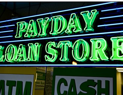 payday lenders and pawn shops